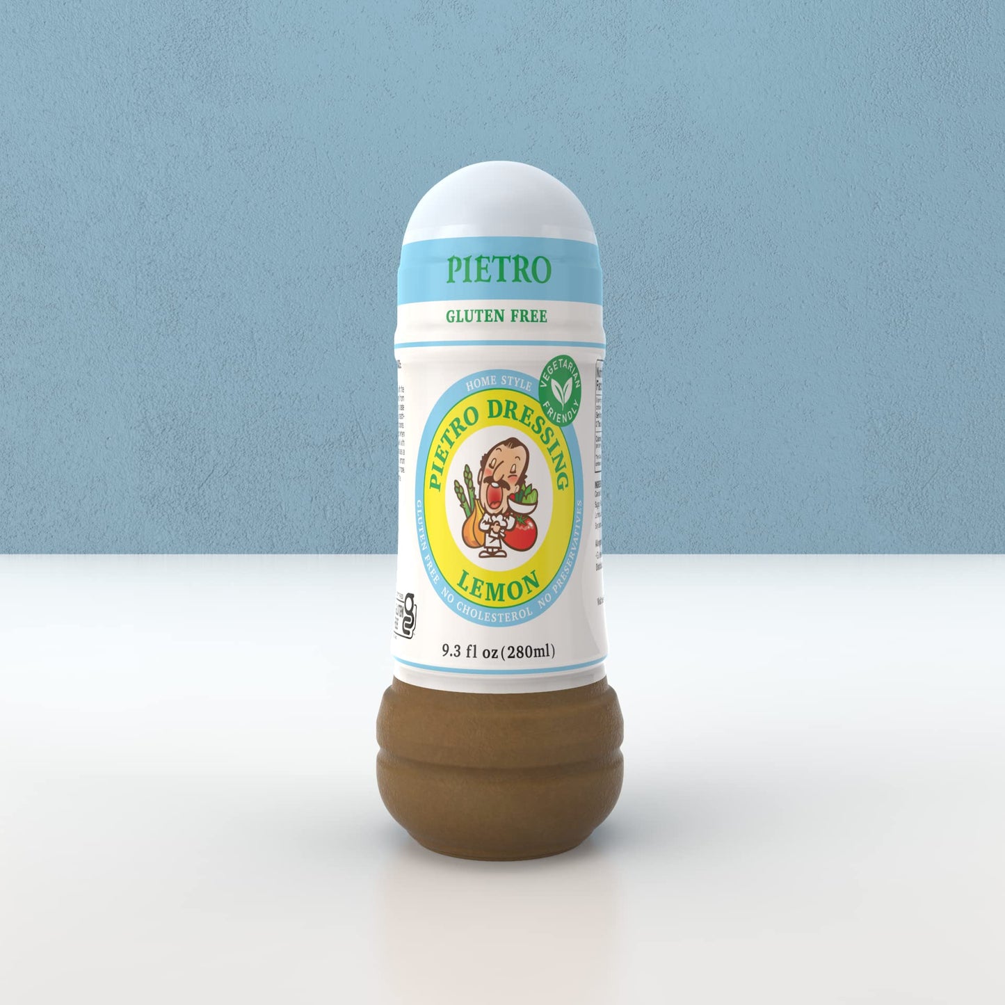 Pietro Dressings New Lemon Dressing, 9.3 Oz. - Natural, Delicious Marinade For Vegetables, Pasta Salads, Chicken, Beef, Pork, Se
