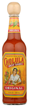 CHOLULA SAUCE HOT ORGNL,12 OZ(Pack of 12)