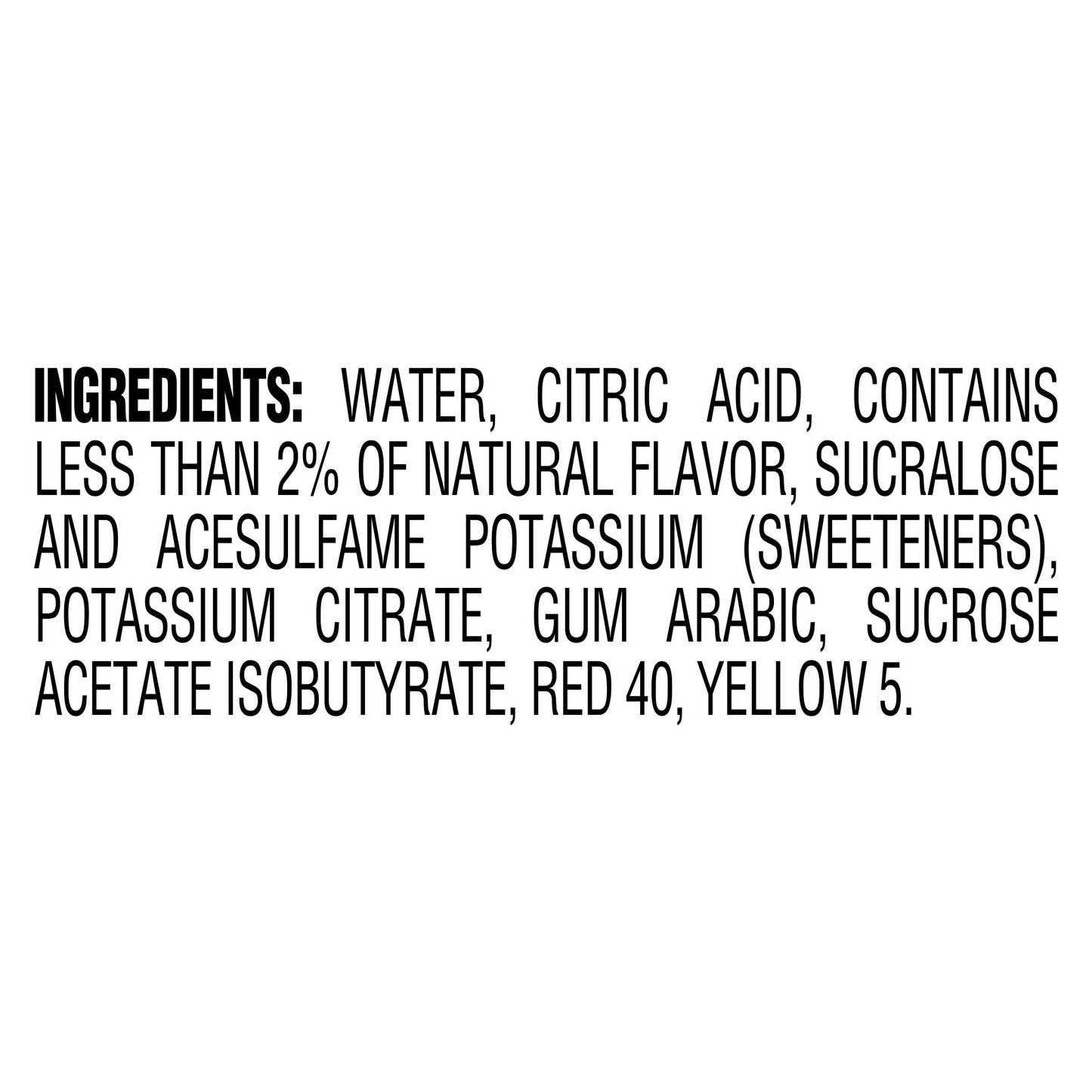 Crystal Light Liquid Mango Passionfruit Naturally Flavored Drink Mix, 1.62 fl oz Bottle