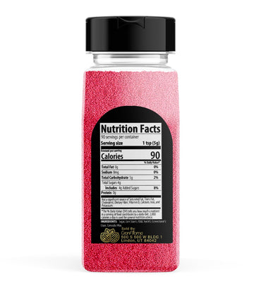 Granaroma Pink Nonpareils, 1 Lb, Decorative Sprinkles, Cakes & Cookies, Bakery Staple