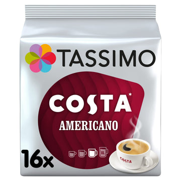 Tassimo Costa Americano Pack Of 3, 3X16 T-Discs