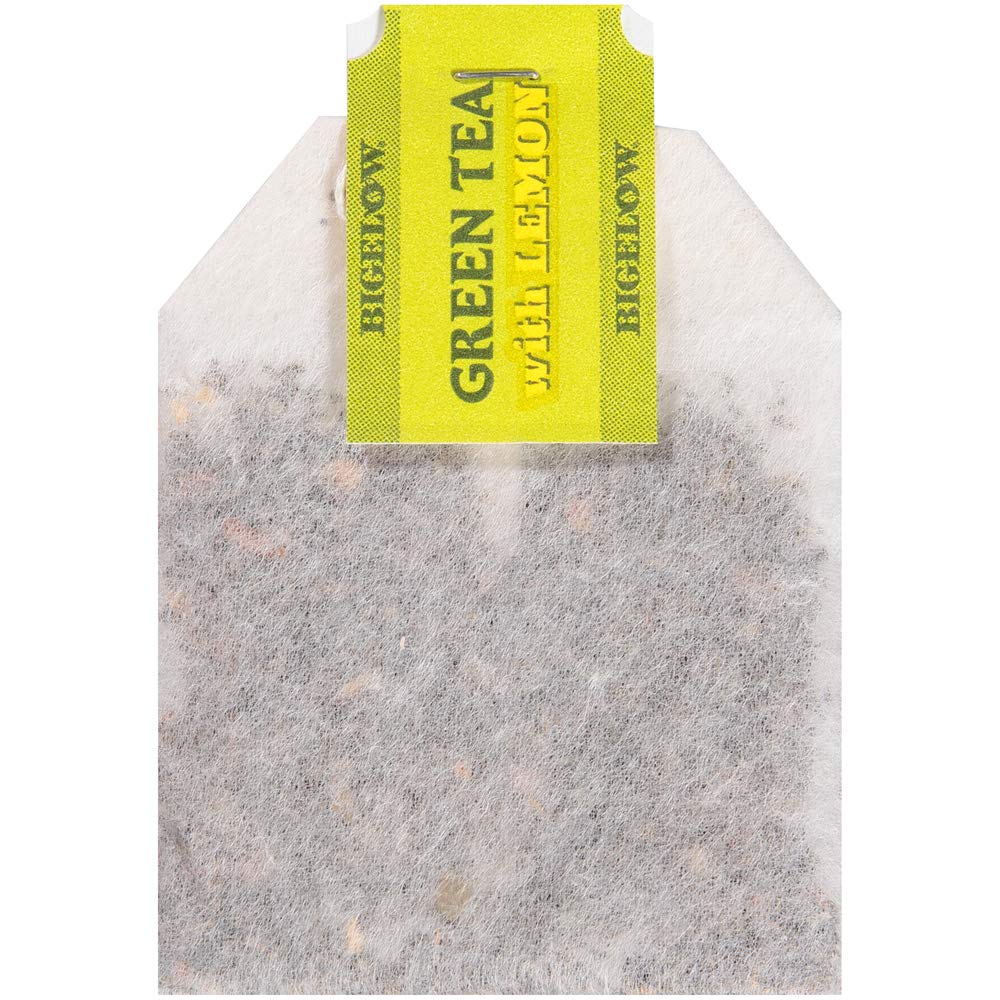 Bigelow Green Tea With Lemon Tea Bags 28-Count Boxes (Pack Of 6) Green Tea Bags With Lemon Peel And Natural Flavors Rich In Anti