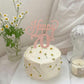 YCTHUNFISH Cake Topper - Black Glitter Number 70 - 70th Birthday Decorations - Rose Gold - Bamboo Material