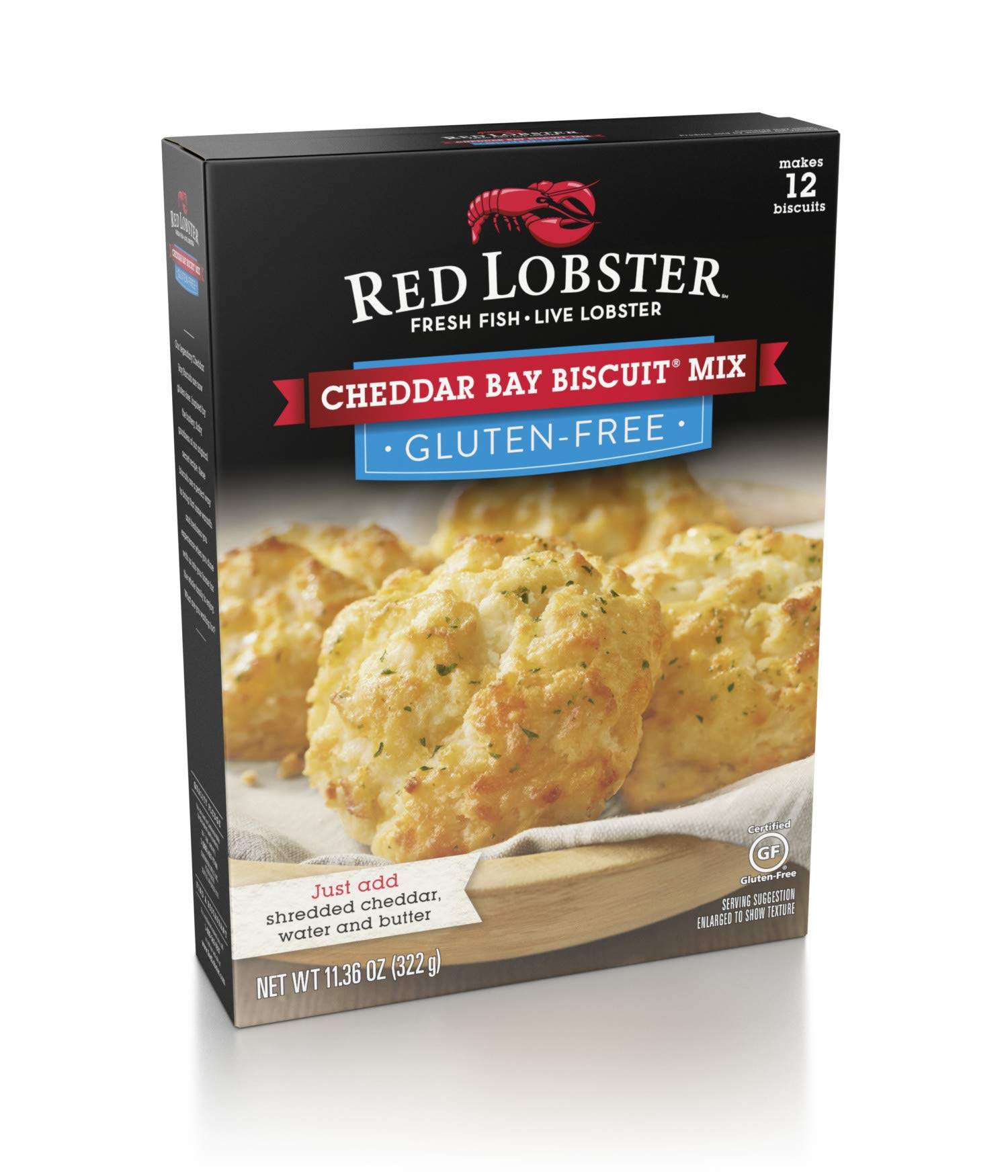 Red Lobster Gluten Free Cheddar Bay Biscuit Mix, 11.36Oz, Pack Of 2