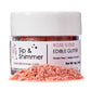 Sip & Shimmer Edible Drink Glitter for Cocktails, Wine, Mocktails - Rose Gold, Food-Grade, Small, Model 123-456