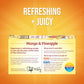 Twinings Mango & Pineapple Herbal Tea, Naturally Caffeine-Free, 20 Individually Wrapped Teabags, Enjoy Hot or Iced