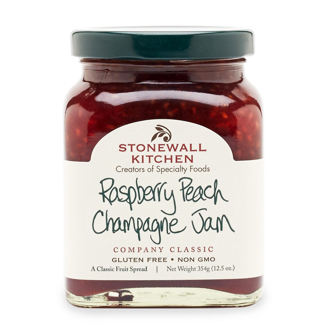 Stonewall Kitchen Jam Collection, 4 Piece Set, 12.5 Ounce Each, Assorted Colors