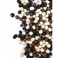 SweetGourmet Chocolate Covered Espresso Beans Blend | White Milk Dark Chocolate | 2 Pounds