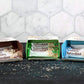 Mighty Sesame Tahinibars, Variety Pack (18 Bars) | 6 Pistachio - 6 Vanilla - 6 Cocoa Nibs | 100 Calorie Mini Halva Bars | Indivi