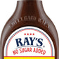 Sweet Baby Rays No Sugar Added Original Barbecue Sauce (18.5 Ounce (Pack of 2))
