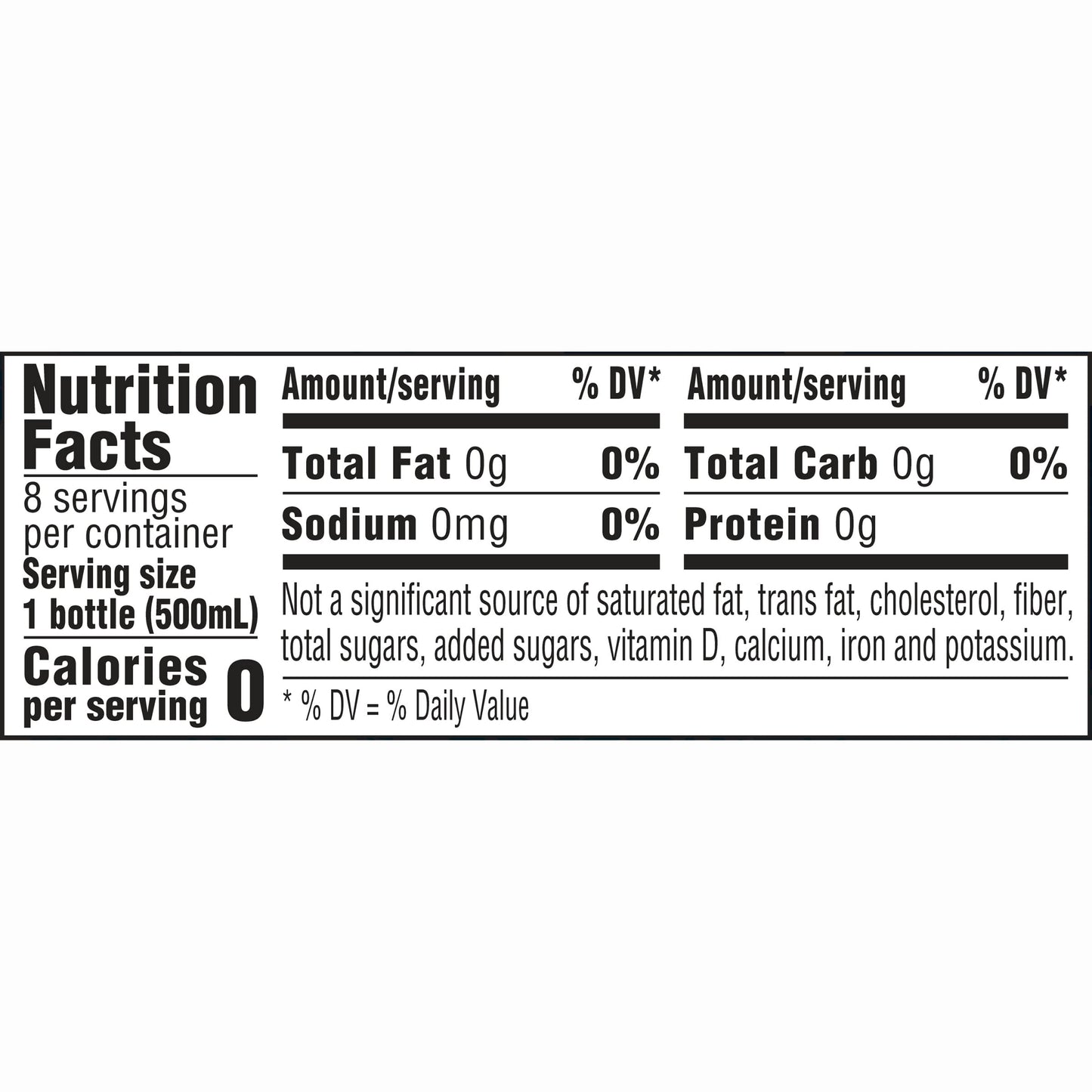 Ice Mountain Sparkling Water, Zesty Lime, 16.9 Fl Oz Bottles, Pack of 8