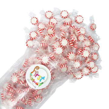 Firstchoicecandy Starlight Mint Hard Candy Disc (2 Pound (Pack Of 1), Red Peppermint)