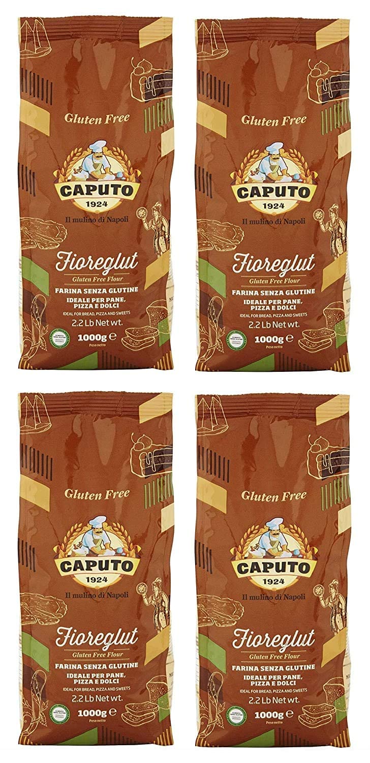 Antico Molino Napoli Antimo Caputo Pizza Flour, Gluten Free, 2 Pound (Pack Of 4)