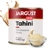 Jargust Bulk Tahini Paste, Vegan, 4.4lb, Yellowish, Perfect for Hummus and Dressings