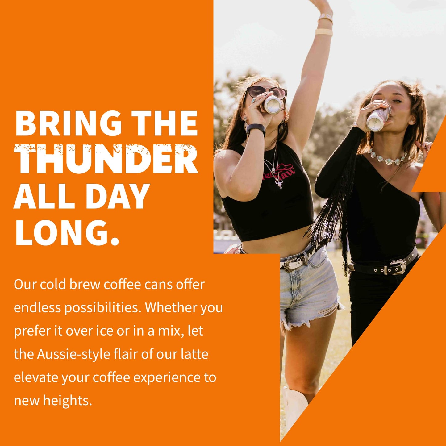 Thunder Coffeemilk - 11 Oz Aussie Style Cold-Brewed Canned Coffee (Latte), Convenient Coffee Can For Grab & Go, Natural Protein-