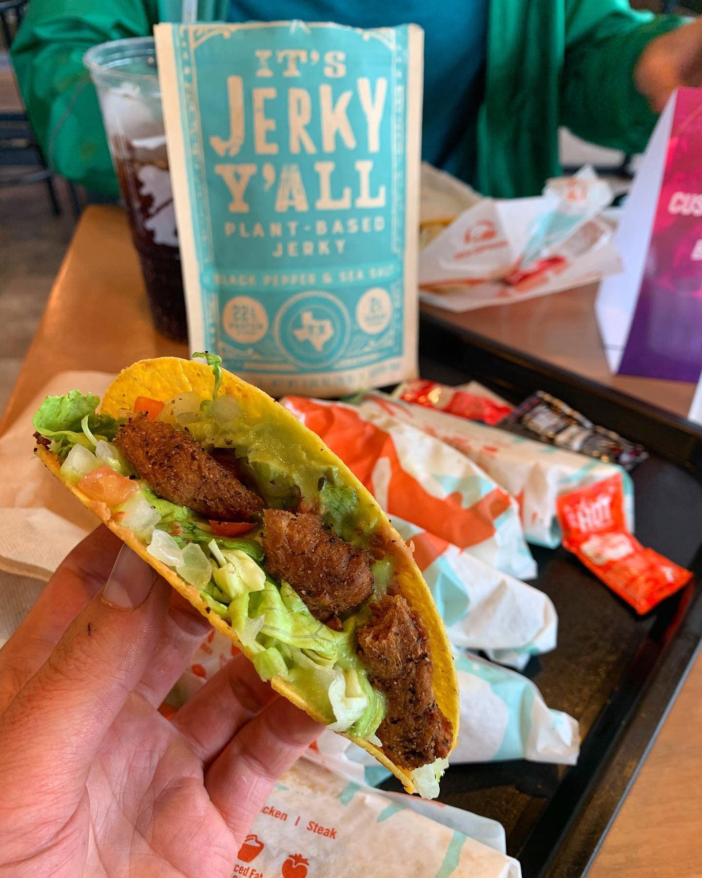 It'S Jerky Y'All Vegan Jerky Sea Salt & Pepper - Beyond Tender And Tasty Vegan Snacks - High Protein, Low Carb, Non-Gmo, Gluten-