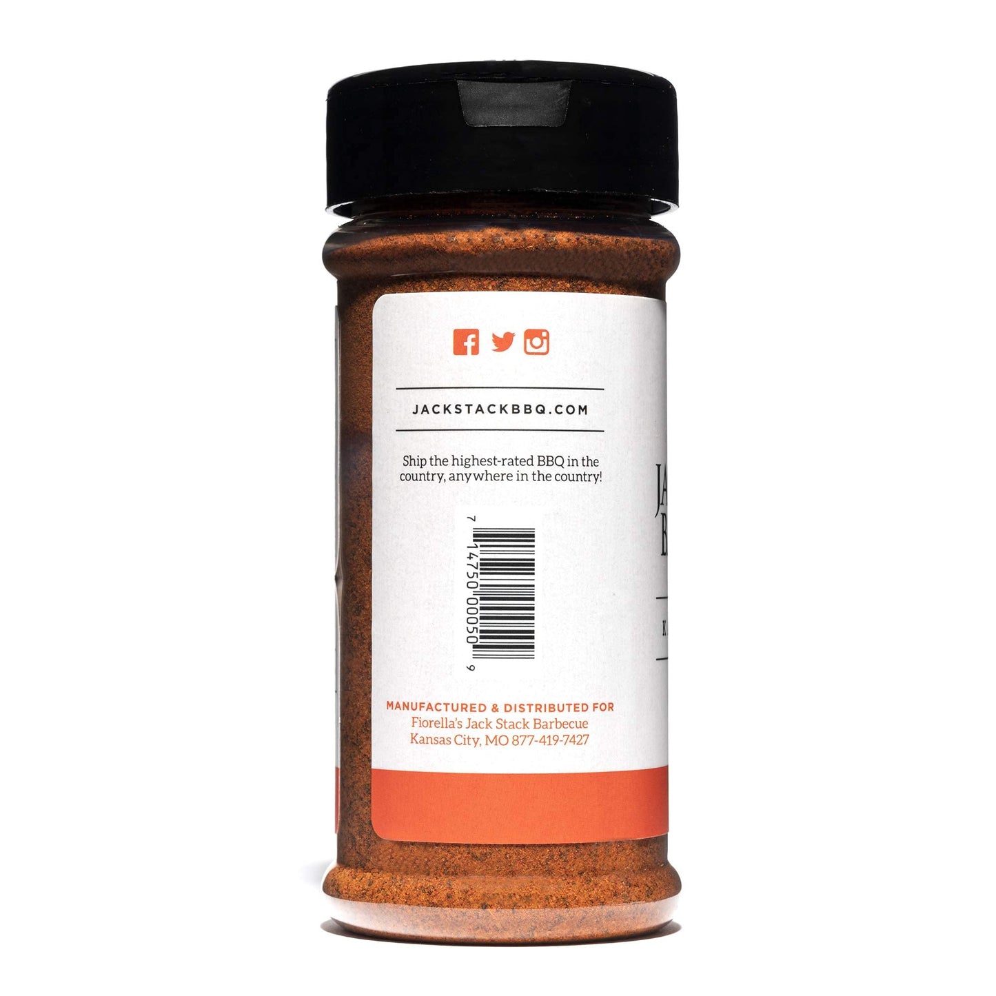 Fiorellas Jack Stack Barbecue Meat & Poultry Rub - 7oz Pack of 2 - Plastic