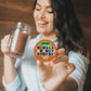Double Donut Decaf Flavored Coffee Pods, Caramel Swirl, 96 Count for Keurig, Recyclable Single Serve Pods