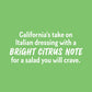 California Pizza Kitchen Italian Dressing - Zesty Italian Dressing, Restaurant-Like Italian Salad Dressings, Fresh And Creative