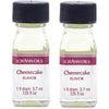Lorann Cheesecake Ss Flavor, 1 Dram Bottle (.0125 Fl Oz - 3.7Ml - 1 Teaspoon) - 2 Pack