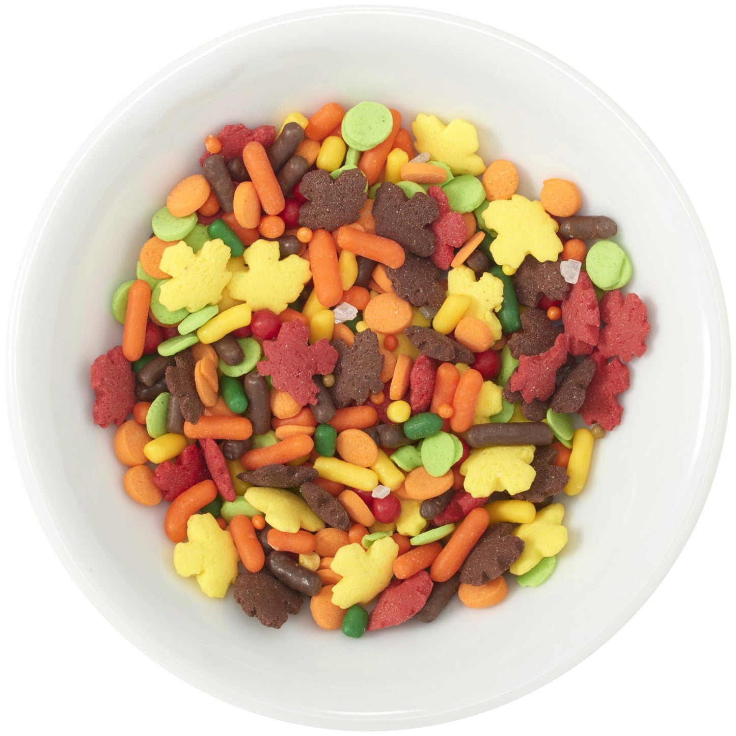 Decopac Autumn Fusion Mix Candy Sprinkles, 26Oz, Fancy Sprinkles In Handheld Container, Edible Sprinkles For Celebration Cakes, Cupcakes, Cookies And Donuts