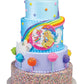 Decopac Multi-Colored Nonpareils, 30Oz/85G, Fancy Sprinkles In Handheld Container, Edible Sprinkles For Celebration Cakes, Cupca
