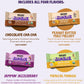 JAMBAR Organic Artisan Energy Bar Variety Pack - 12 Bars