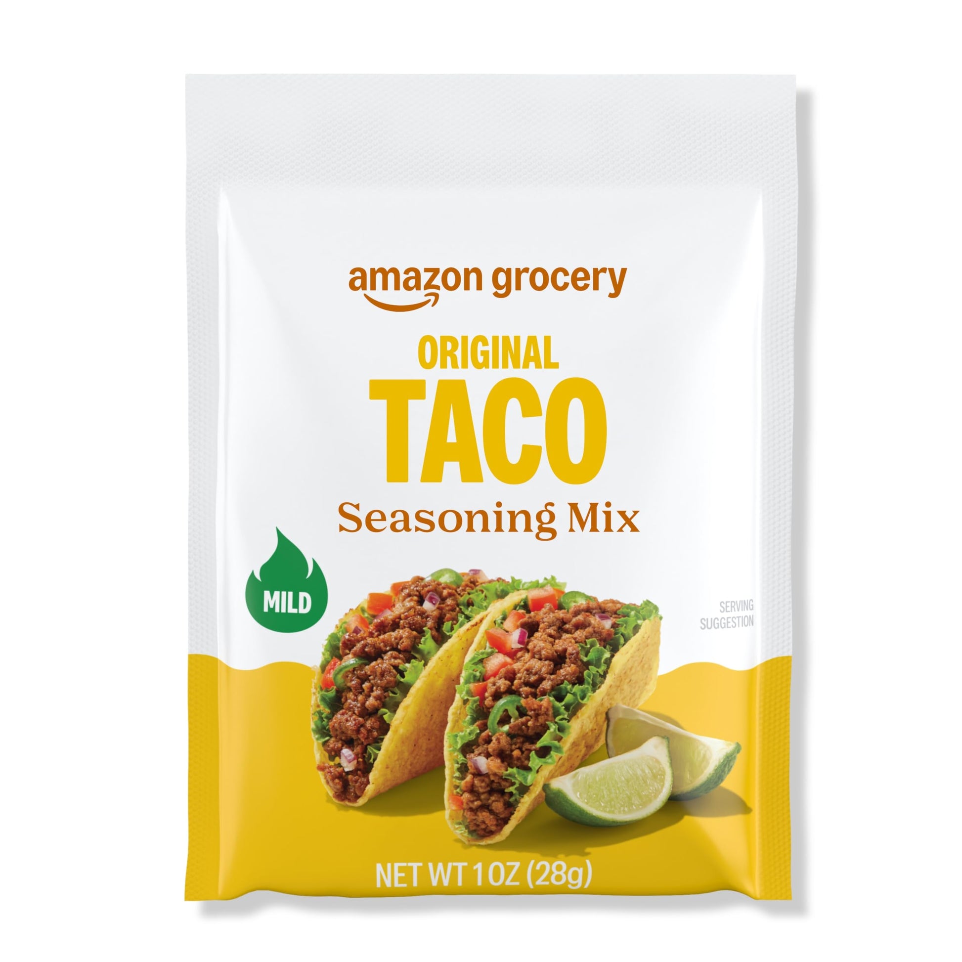 Happy Belly Taco Seasoning Mix, 1.25 Ounce Pack, Perfect for Tacos and Mexican Dishes