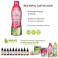 Maxx Herb Organic Red Nopal Cactus Juice - Vegan, Non-GMO, Gluten Free - 32 Oz Each, 4 Bottles