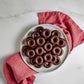 Joyva Jell Rings | Gift Box of 60 Sweet Jell Center Rings with Smooth Dark Chocolate Coating | 807g, 30.7oz