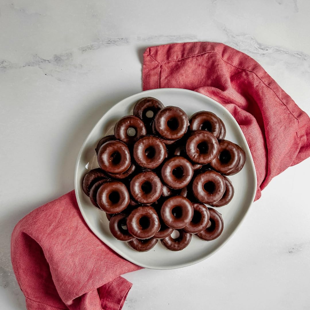 Joyva Jell Rings | Gift Box of 60 Sweet Jell Center Rings with Smooth Dark Chocolate Coating | 807g, 30.7oz