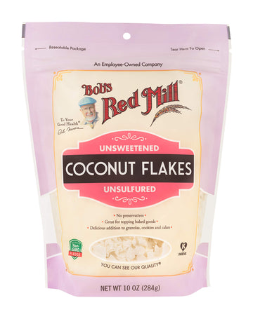 Bob'S Red Mill Coconut Flakes, 10Oz (Pack Of 1) - Non Gmo, Fair Trade Certified, Vegan, Paleo Friendly, Keto Friendly, Kosher