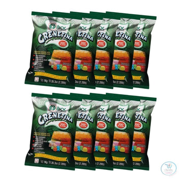 10 pack PILSAC Unflavored Beef Gelatin Powder 300 Bloom box - 10 bags of 2.2 lb - Professional grade gelatin powder