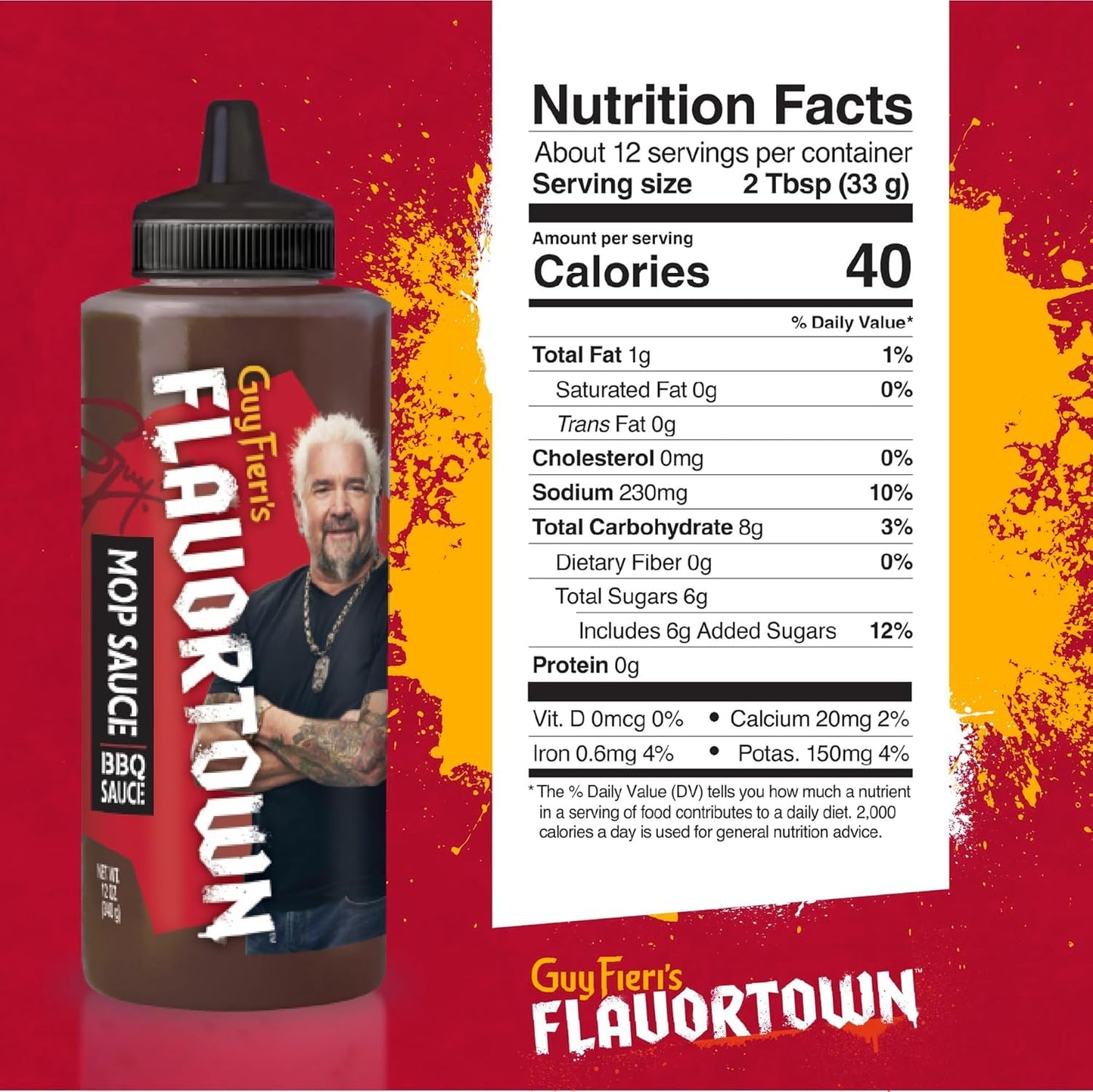 Flavortown BBQ Sauce Variety Pack - Gourmet BBQ Sauce  Barbecue Sauce Set  BBQ Sauce Sampler  Grilling Sauces Gift Set  Carolina  Money Honey  Mop  Smokin Hickory - 14 Ounce (Pack of 4)