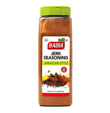 Badia Jerk Seasoning Jamaican Style, 24 oz, Ideal for Grilling and Marinating