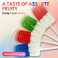 Fresh Finest Popsicle Shaped Ice Cream Lollipops - Individually Wrapped Suckers, Multicolor Lollipops Best For Summer, Goodie Ba