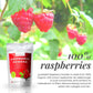 powbab Raspberry Powder - Organic Dehydrated Fruit for Baking, 5 oz, No Added Sugar, USA Grown