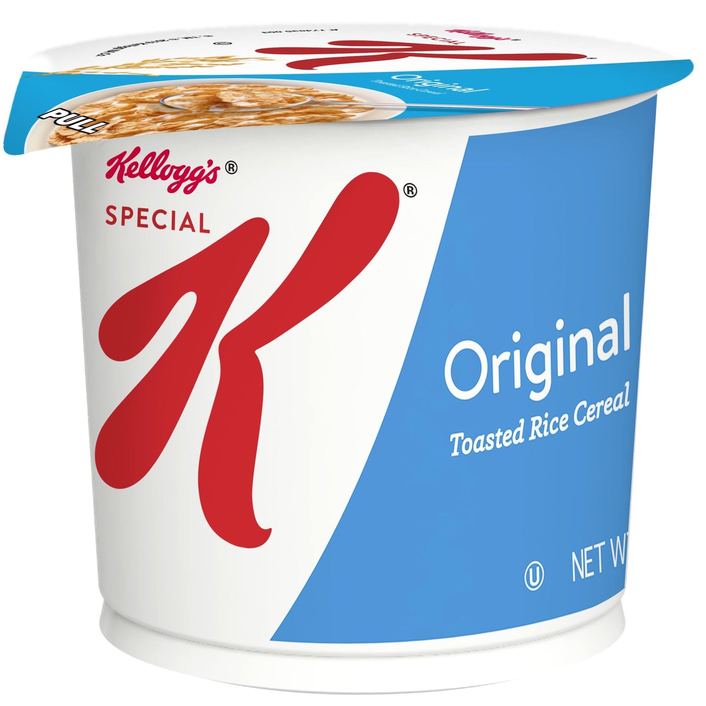 Kellogg s Special K, Breakfast Cereal in a Cup, Original, Bulk Size, 12 Count (Pack of 2, 7.5 oz Trays)