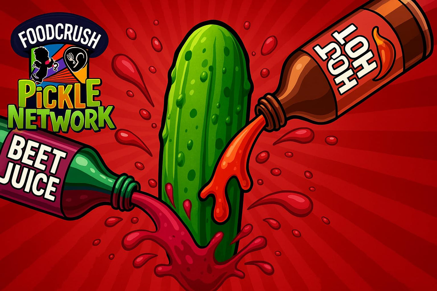 Worlds Hottest Pickle-Food Crush Dynamite Stick-Spicy Pickles In A Pouch! (Pack Of 3) Hot & Juicy And Actually Tastes Great! Inf