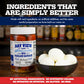 Bay View Smoked Pickled Polish Sausage, No Msg, Gluten Free, No Soy, 0G Sugar, 9G Protein, Hardwood Smoked, Mouthwatering Pickled Snack (8Oz, Red Hot)