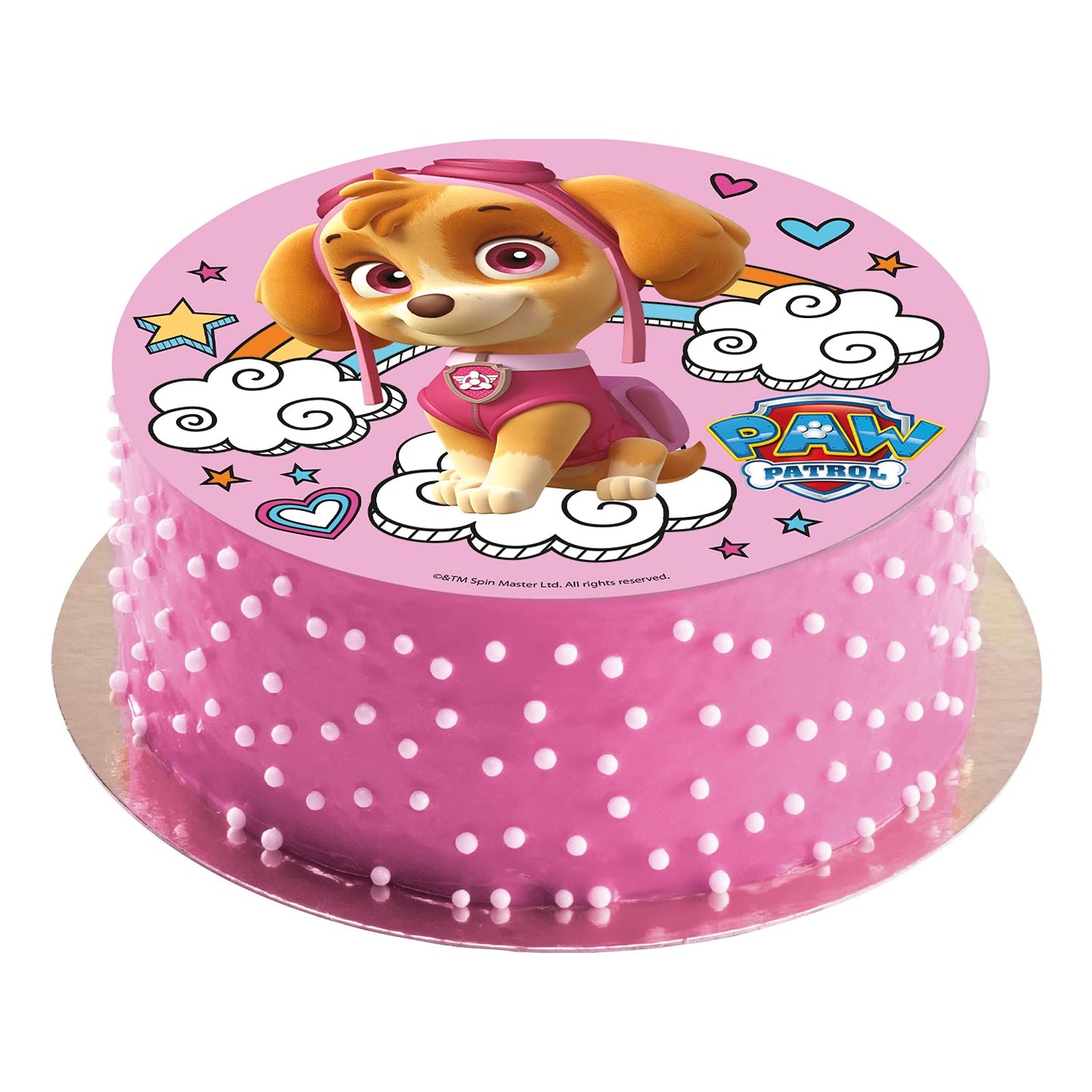 Dekozauber24 Paw Patrol Edible Cake Toppers 20Cm + 20X Cupcake Toppers For Children'S Birthday Parties, Decorations Muffins Imag
