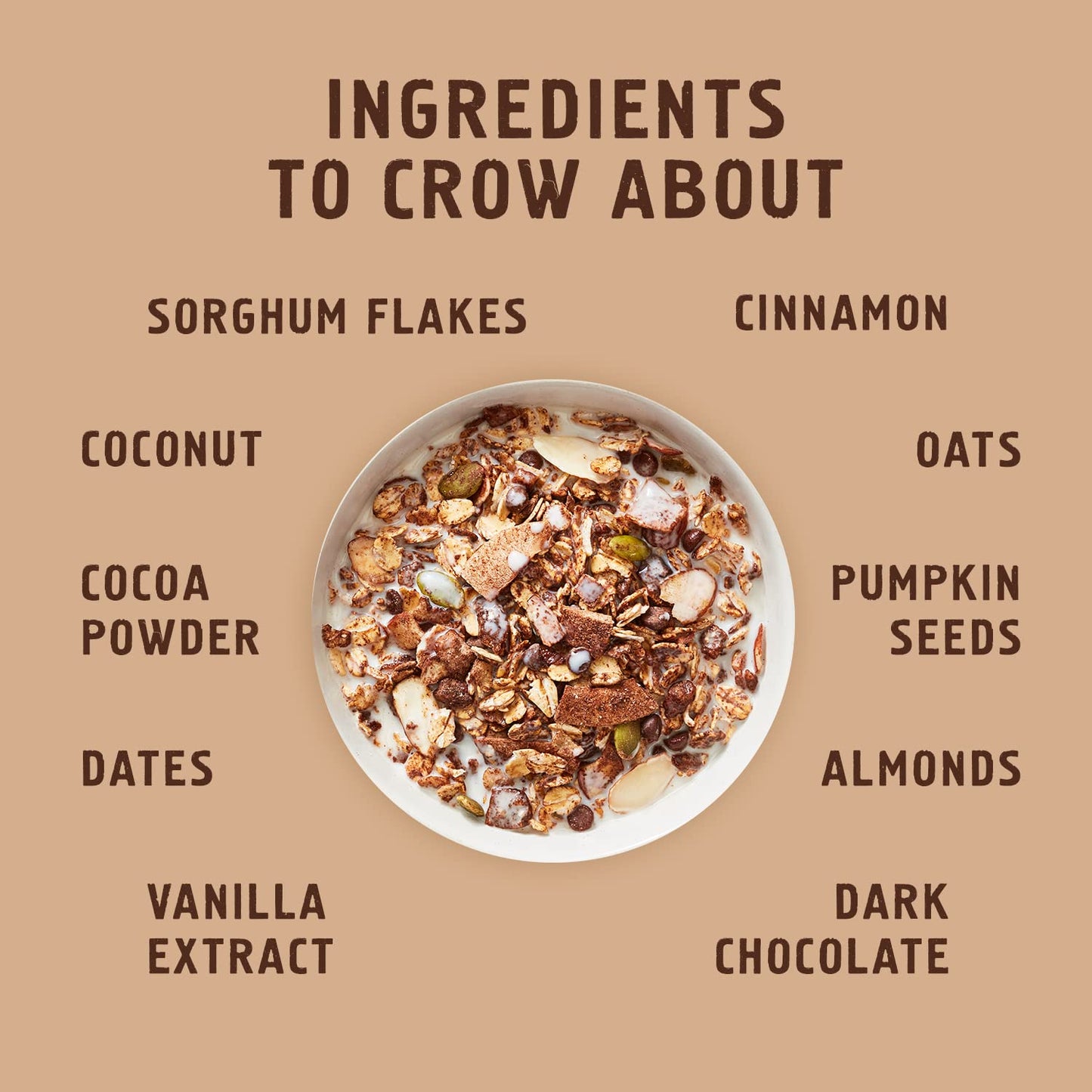 Seven Sundays, Muesli, Cocoa&Coconut, Pack of 6, Size - 12 OZ, Quantity - 1 Case