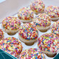 Dye Free Sprinkles - 2.2 Pounds - Rainbow Jimmies For Ice Cream - Vegan, No Artificial Dyes - Bulk Sprinkles - Non-Gmo