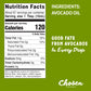 Chosen Foods 100% Pure Avocado Oil, Keto Friendly, High-Heat Cooking, 33.8 Fl Oz, Clear