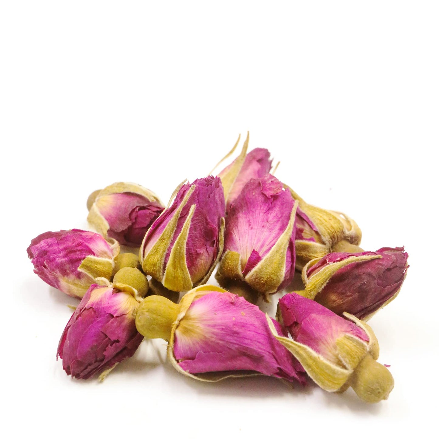 Jarteela Premium Dried Rose Buds - Natural Non-GMO Red Rosebud Flowers - 5oz/142g - Perfect for Tea, Baking, DIY Candle/Soap