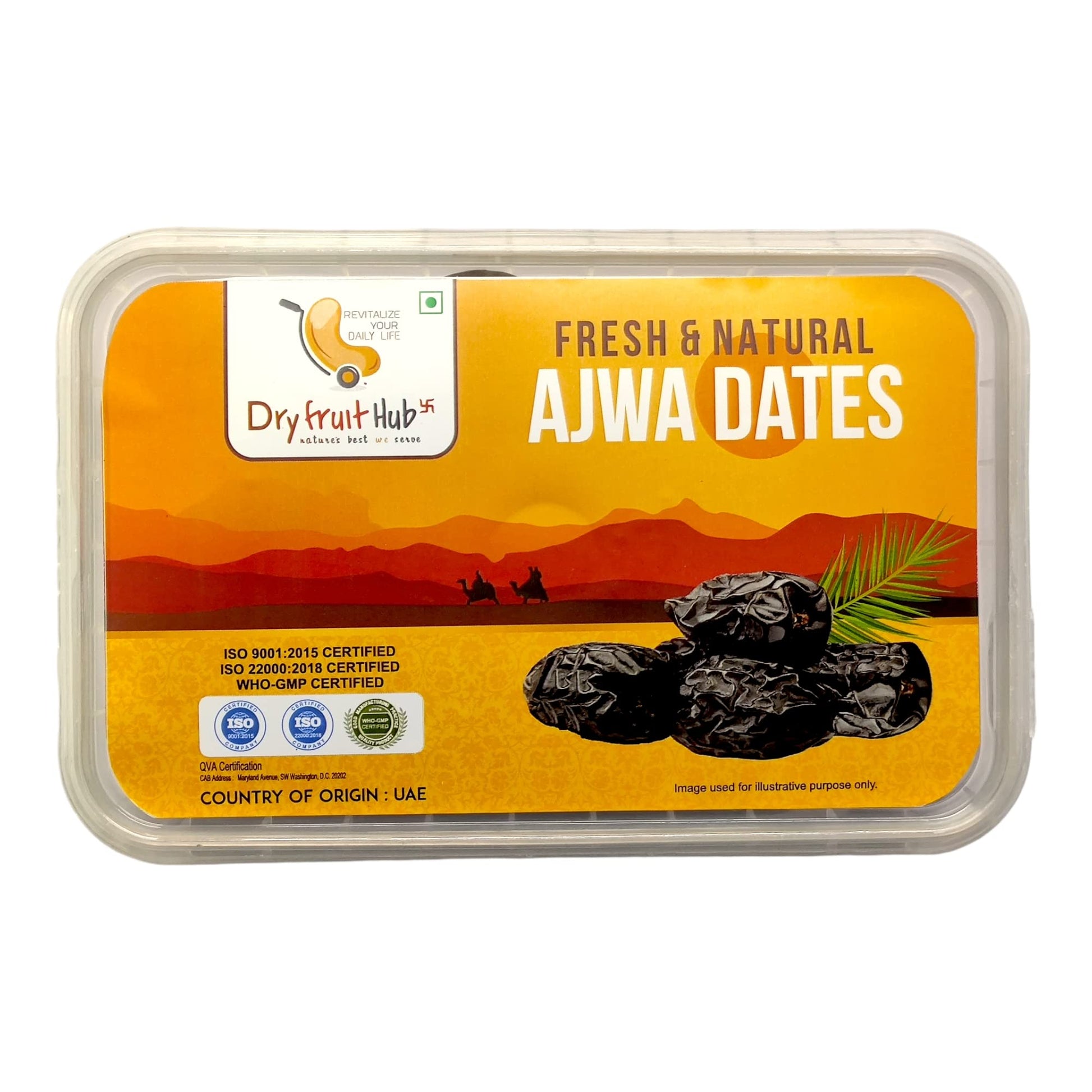 Dry Fruit Hub Ajwa Dates 2Kg | Ajwa Khajoor | Natural Dates | Ajwa Dates Original,Madina Ajwa Dates,Original Ajwa Dates, Fresh, 
