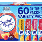 Crystal Light Sugar-Free Lemonade Fruit Punch Raspberry Lemonade And Wild Strawberry On-The-Go Powdered Drink Singles Mix Variet