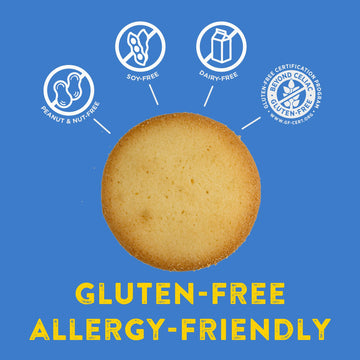 Kinnikinnick Vanilla Wafers Gluten Free Cookies 6.3 oz Pack of 2 Light Brown