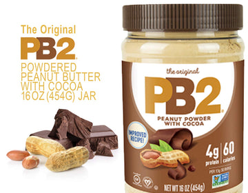 PB2 Chocolate Powdered Peanut Butter - 16 oz (Pack of 3) - Model 850791002376