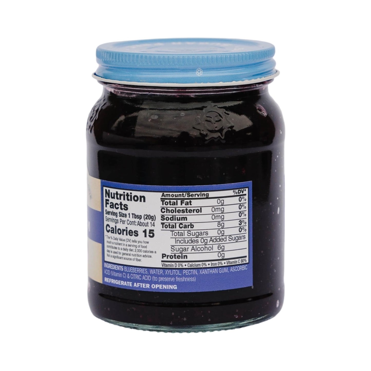 Nature'S Hollow Blueberry Jam: Sugar Free Jam And Preserves, Low Cal, Non Gmo, Keto Jam, Vegan, Gluten Free, And Diabetic Friend